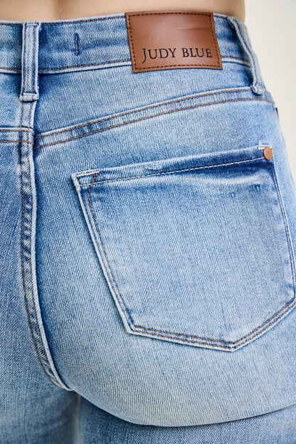 Kamila High Rise Tummy Control Straight Jeans