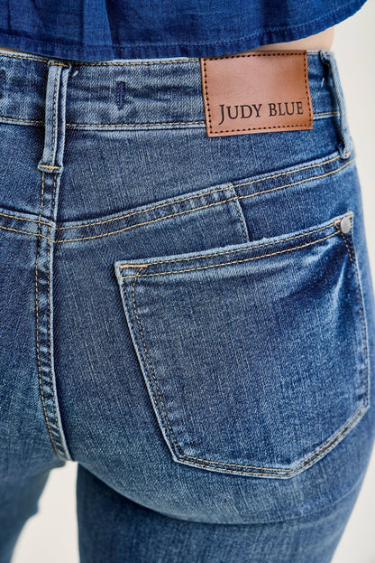 Alyson Mid Rise Tummy Control Vintage Straight Jeans