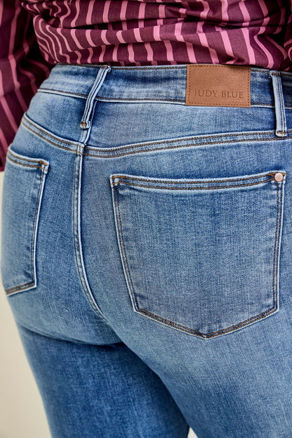 Lila Mid Rise Vintage Bootcut Jeans - PLUS