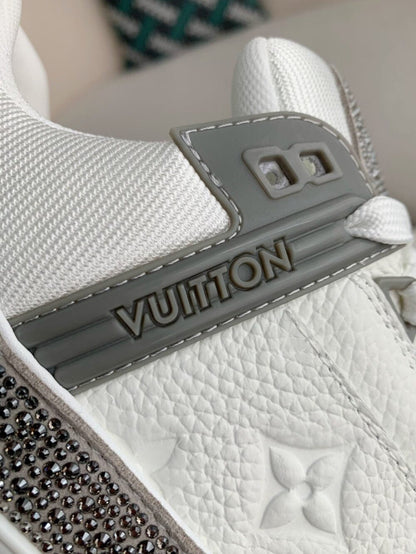 Louis Vuitton LV Trainer Sneaker ‘Denim Monogram Grey Diamond’