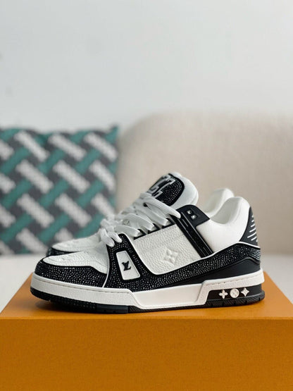 Louis Vuitton LV Trainer Sneaker ‘Denim Monogram Black Diamond’