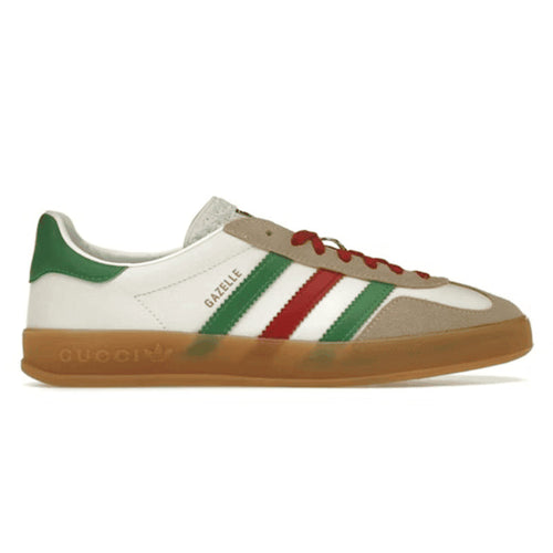 Adidas x Gucci Gazelle ‘White Green Red’