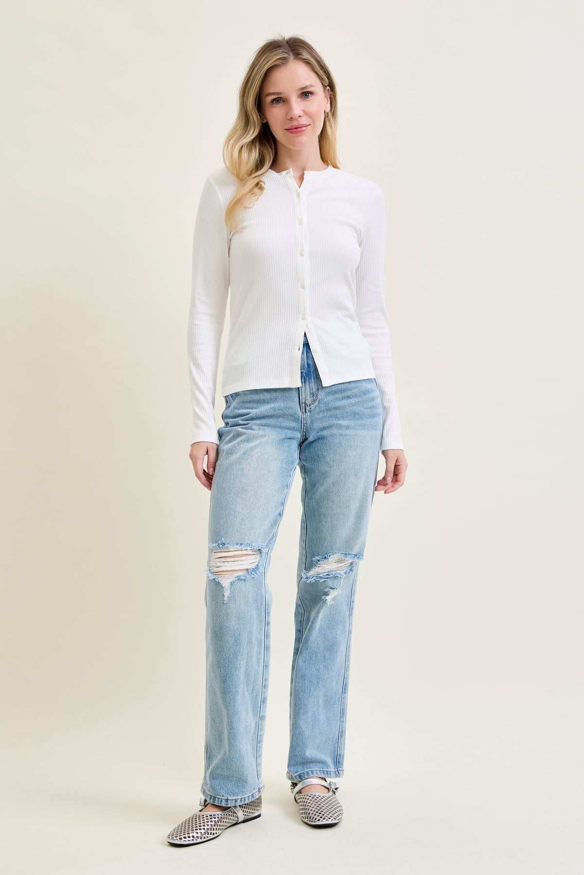 Laurel High Rise Rigid Magic 90's Straight Jeans