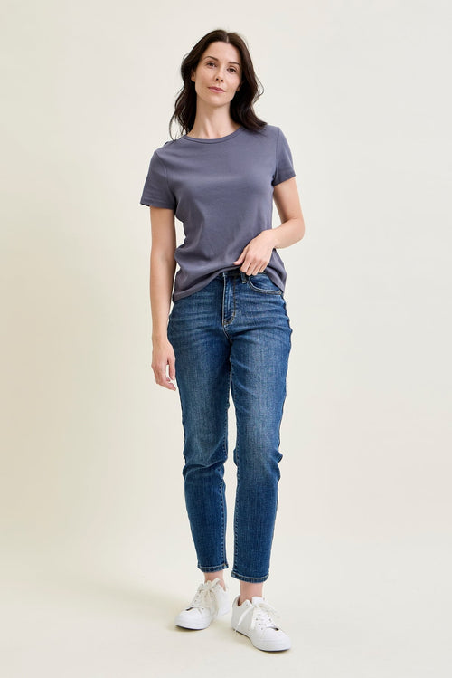 Gracie High Rise Slim Fit With Shield Back Pockets