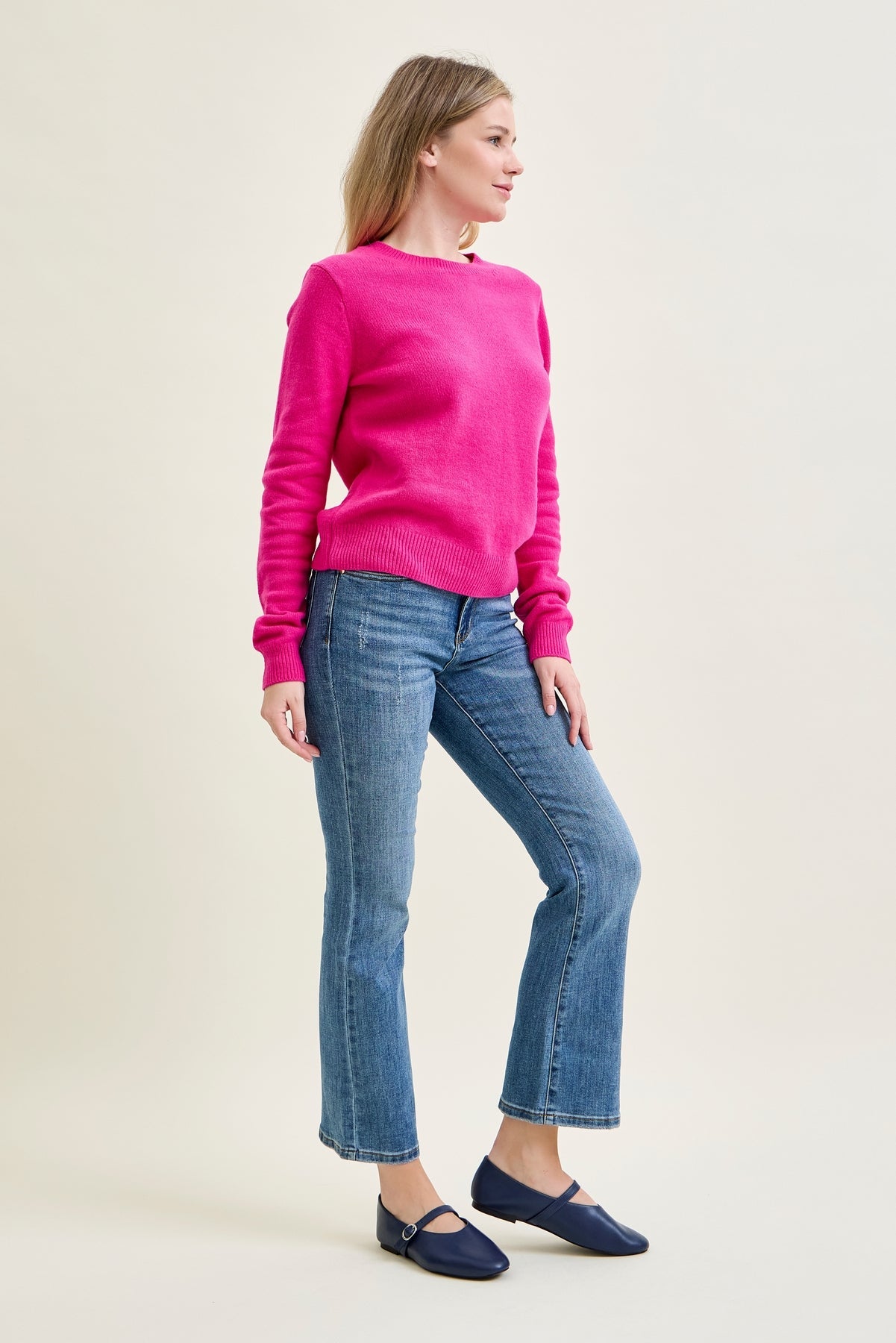 Hazel Medium Wash Premium Bootcut (Petite)