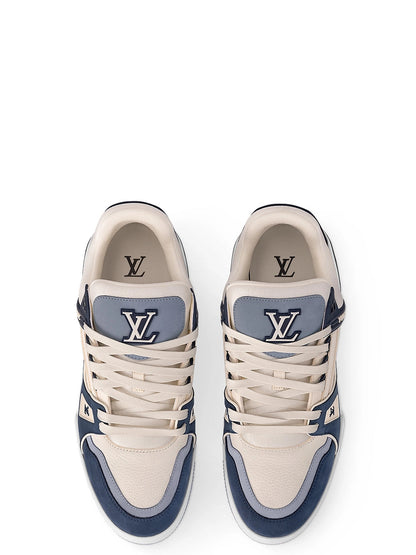 Louis Vuitton LV Trainer “Blue Beige”