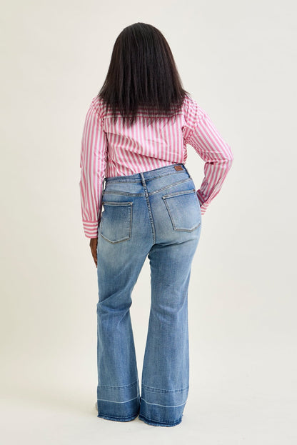 Giselle Tummy Control Release Hem Flare - PLUS