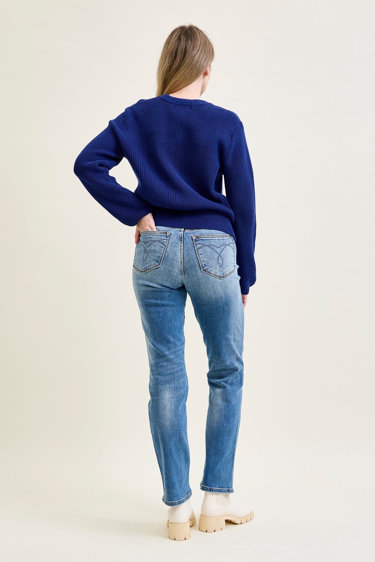 Delaney Vintage Wash ThermaDENIM Straight Fit