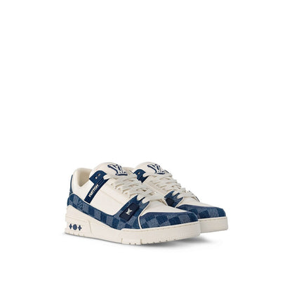Louis Vuitton LV Trainer Sneaker ‘Damier Denim Blue’