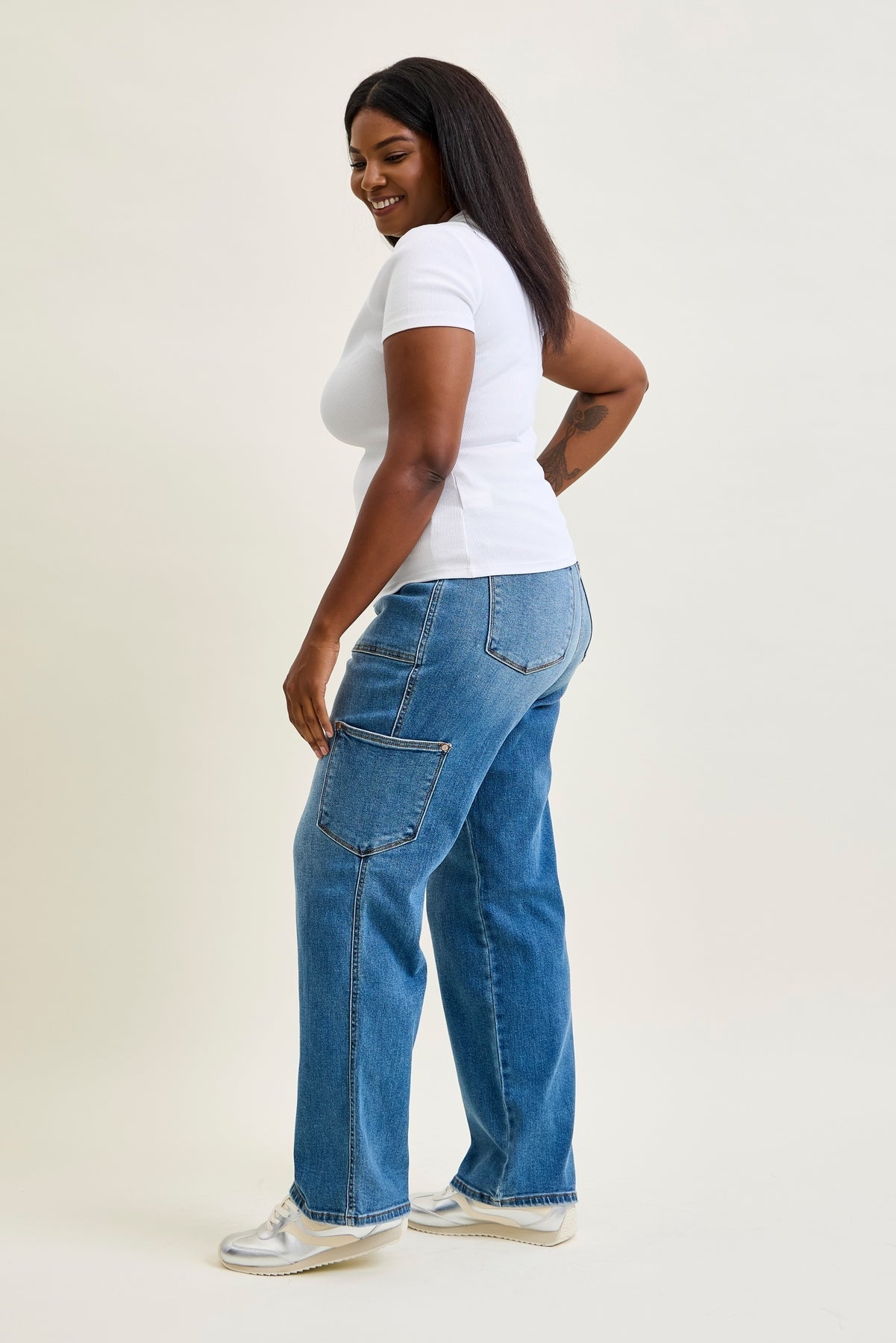 Clara High Rise 90 Straight Vibes - PLUS