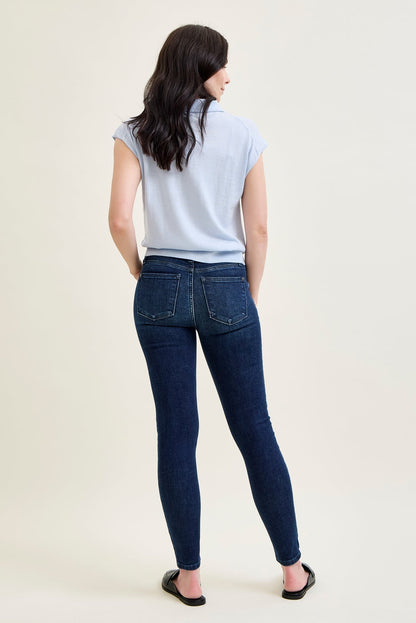 Gia High Rise Super Dark Skinny Jeans