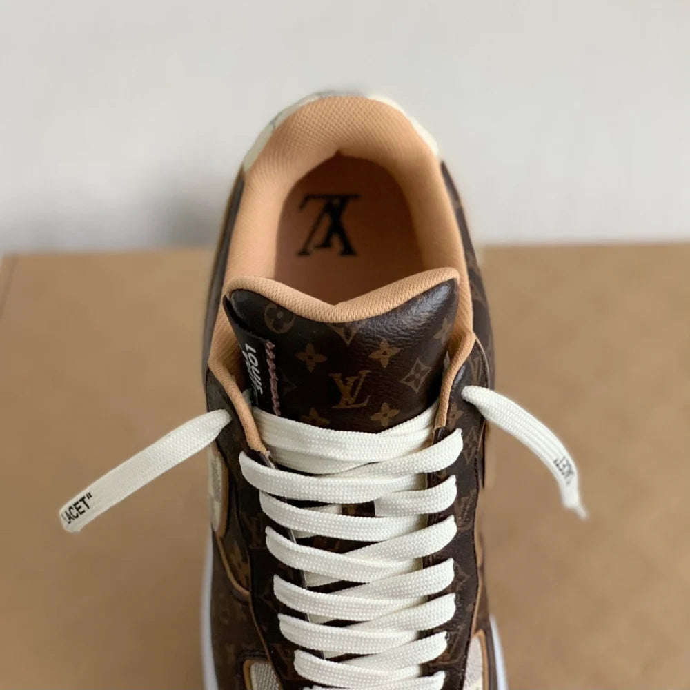 Louis Vuitton x Nike Air Force 1 Low ‘Monogram Brown Damier Azur’