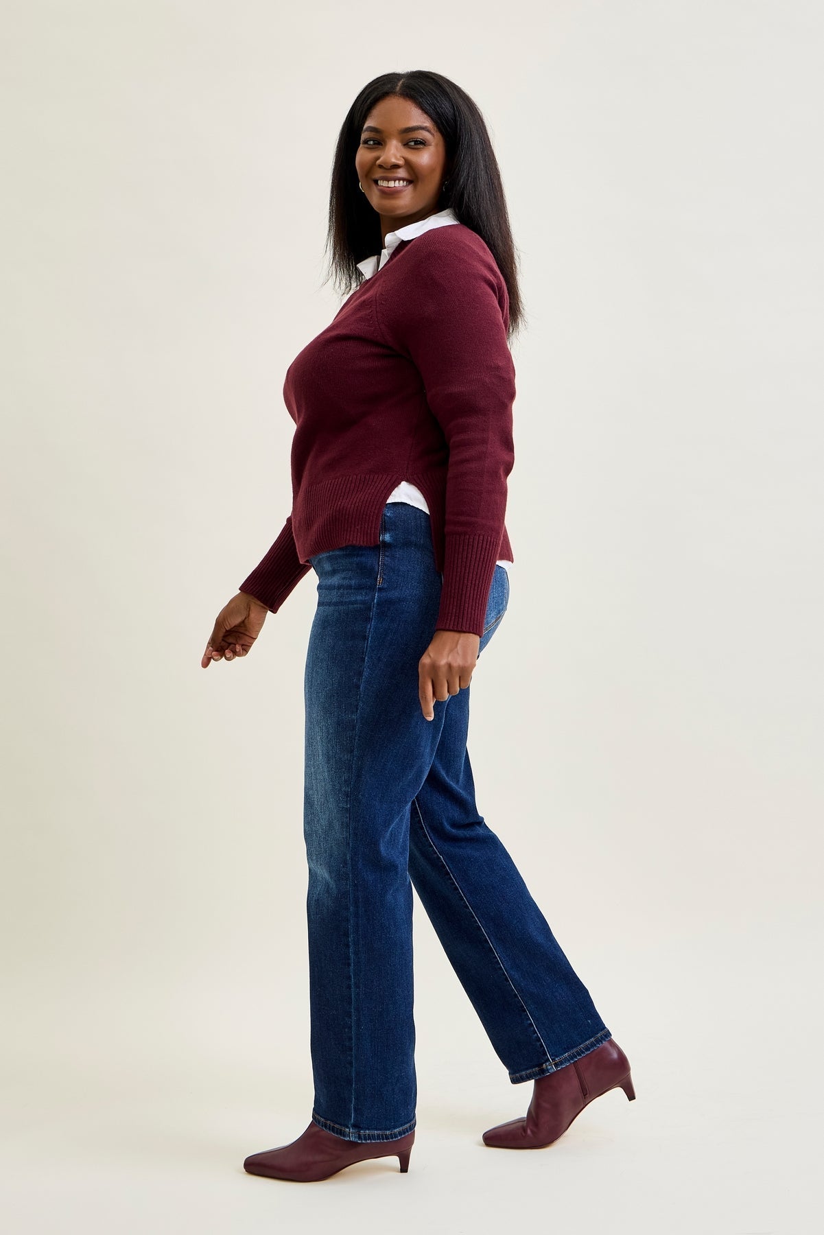 Tracy Vintage Wash ThermaDENIM Straight Fit - PLUS