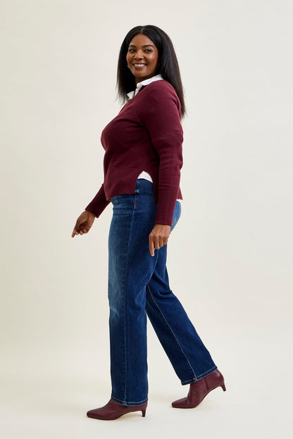 Tracy Vintage Wash ThermaDENIM Straight Fit Plus