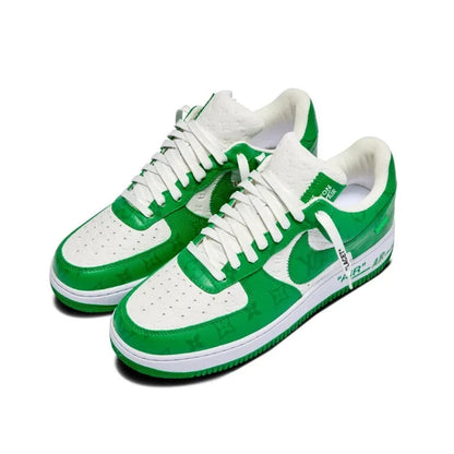 Louis Vuitton x Nike Air Force 1 Low ‘By Virgil Abloh White/Green’