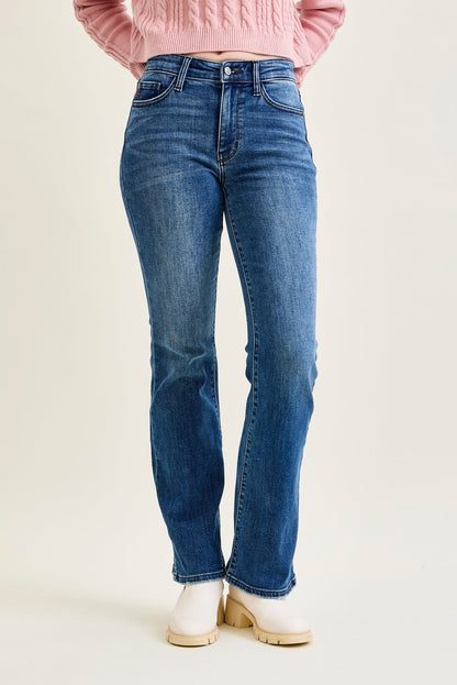 Tanya Mid Rise ThermaDENIM Bootcut Jeans
