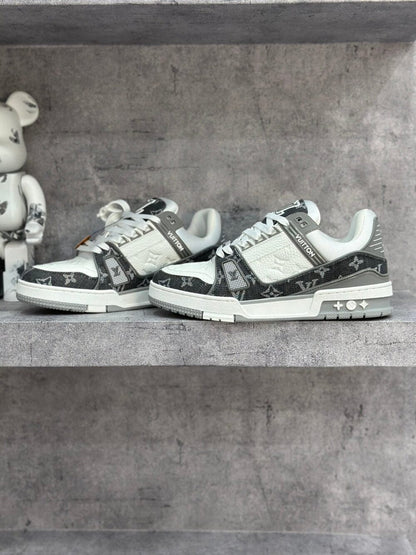 Louis Vuitton LV Trainer Sneaker ‘Denim Monogram Grey’