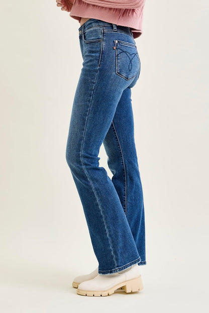 Tanya Mid Rise ThermaDENIM Bootcut Jeans