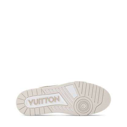 Louis Vuitton LV Trainer Beige Monogram Leather Sneaker