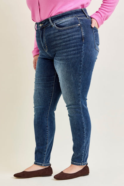 Jennifer Mid Rise ThermaDENIM Skinny Jeans Plus