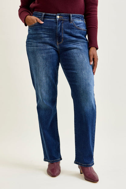 Tracy Vintage Wash ThermaDENIM Straight Fit Plus