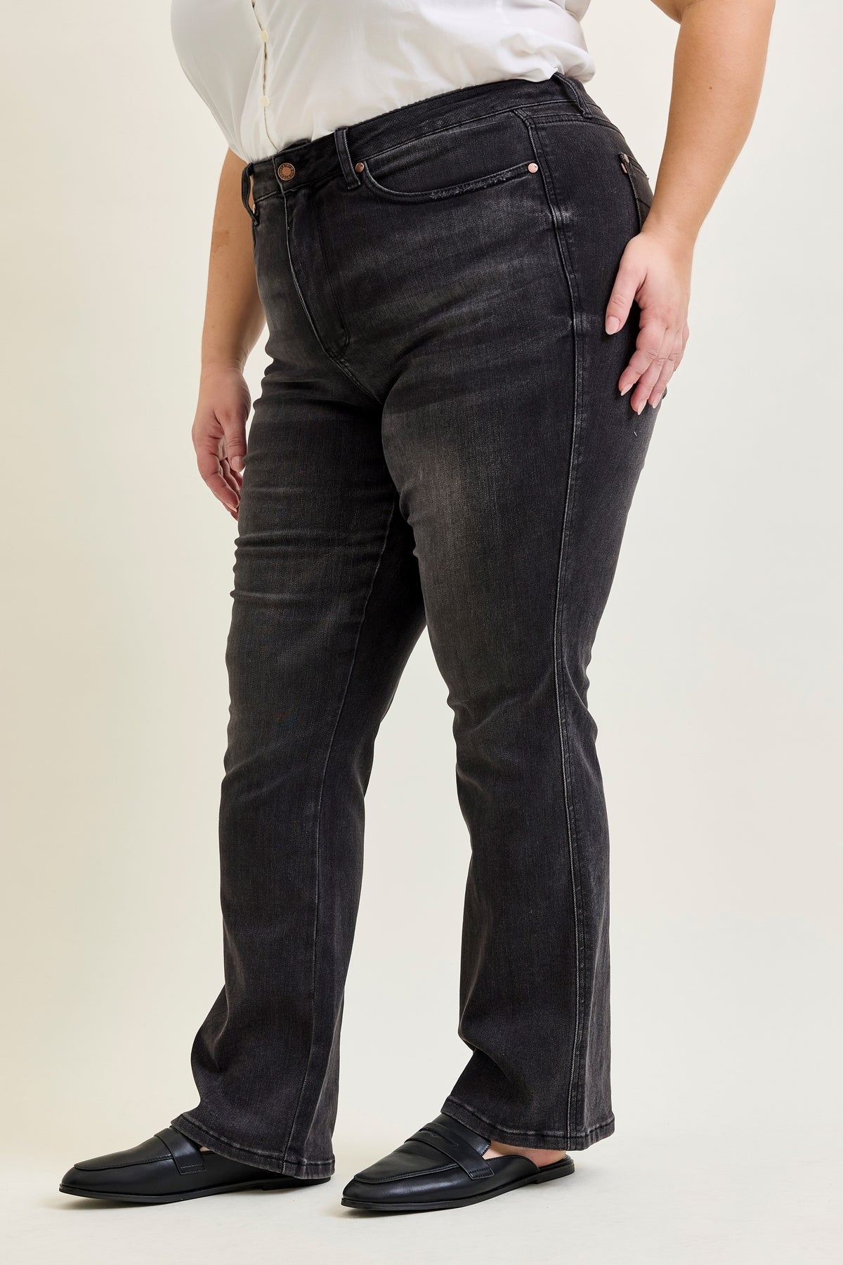 Cassidy High Rise Tummy Control Bootcut - PLUS