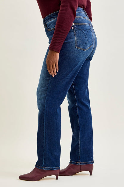 Tracy Vintage Wash ThermaDENIM Straight Fit Plus