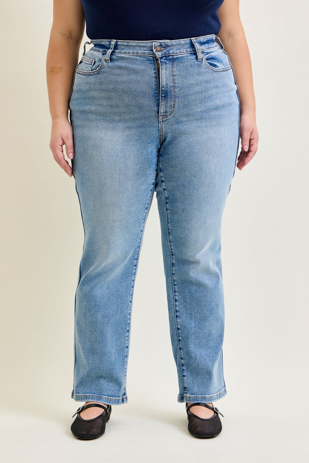 Stella High Rise Vintage Straight Fit - PLUS