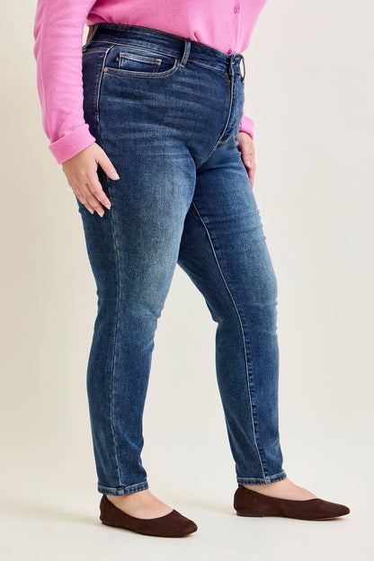 Jennifer Mid Rise ThermaDENIM Skinny Jeans - PLUS