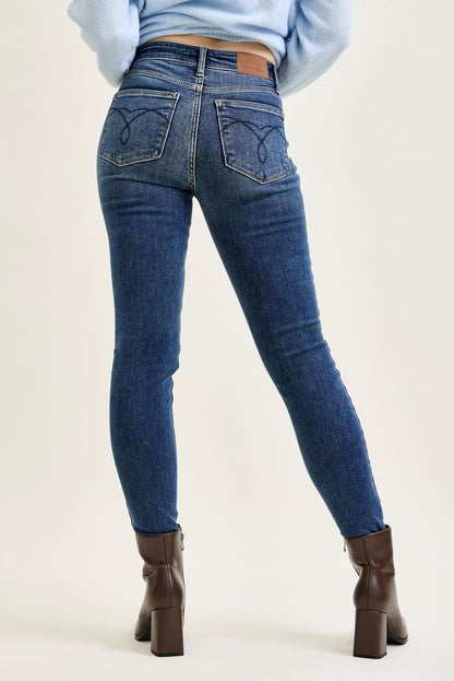 Jennifer Mid Rise ThermaDENIM Skinny Jeans