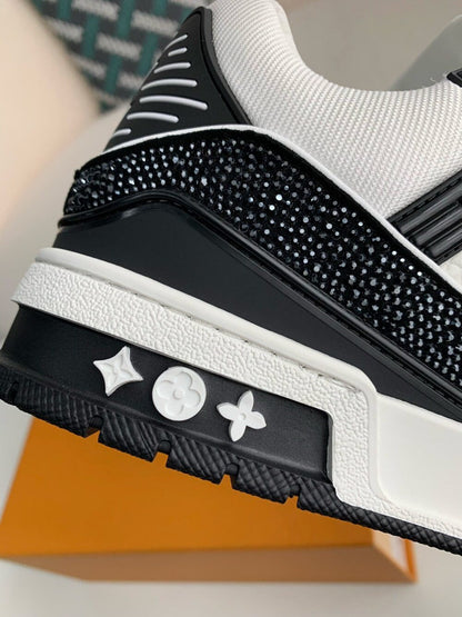 Louis Vuitton LV Trainer Sneaker ‘Denim Monogram Black Diamond’