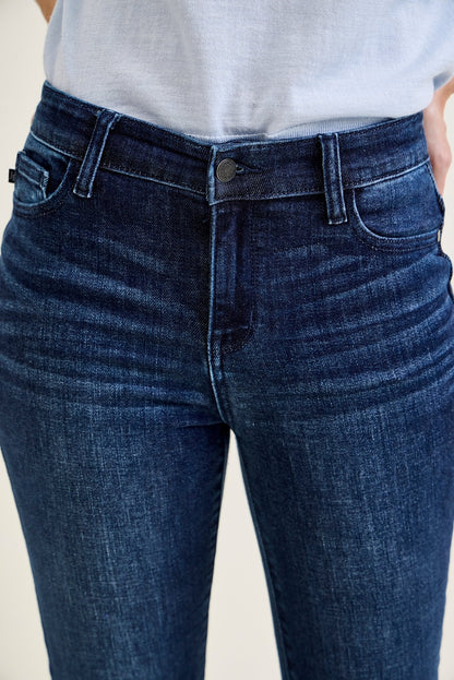 Gia High Rise Super Dark Skinny Jeans