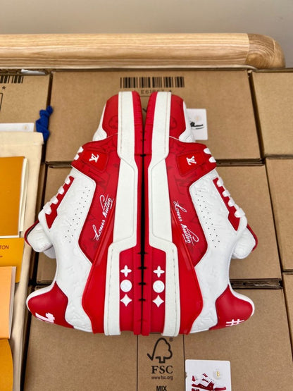 Louis Vuitton LV ’54’ Trainer Red White Sneaker