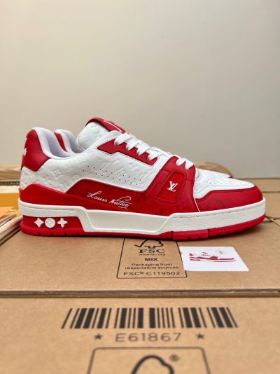 Louis Vuitton LV ’54’ Trainer Red White Sneaker