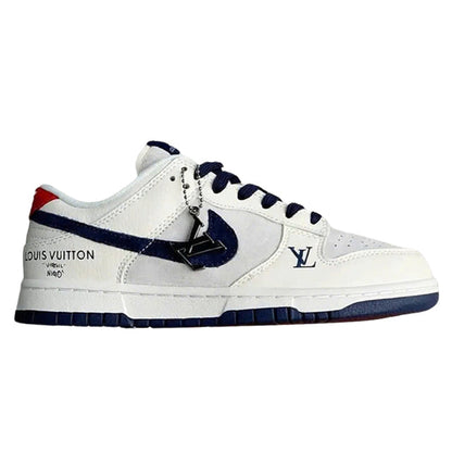 Louis Vuitton x Nike Dunk Low Deep Blue