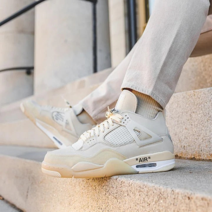 Nike Air Jordan 4 Retro x Off-White SP ‘Sail’ Wmns