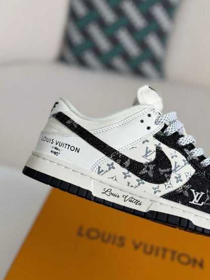 Nike Air Jordan 1 x LV Monogram Edition (Dunk Low Custom)